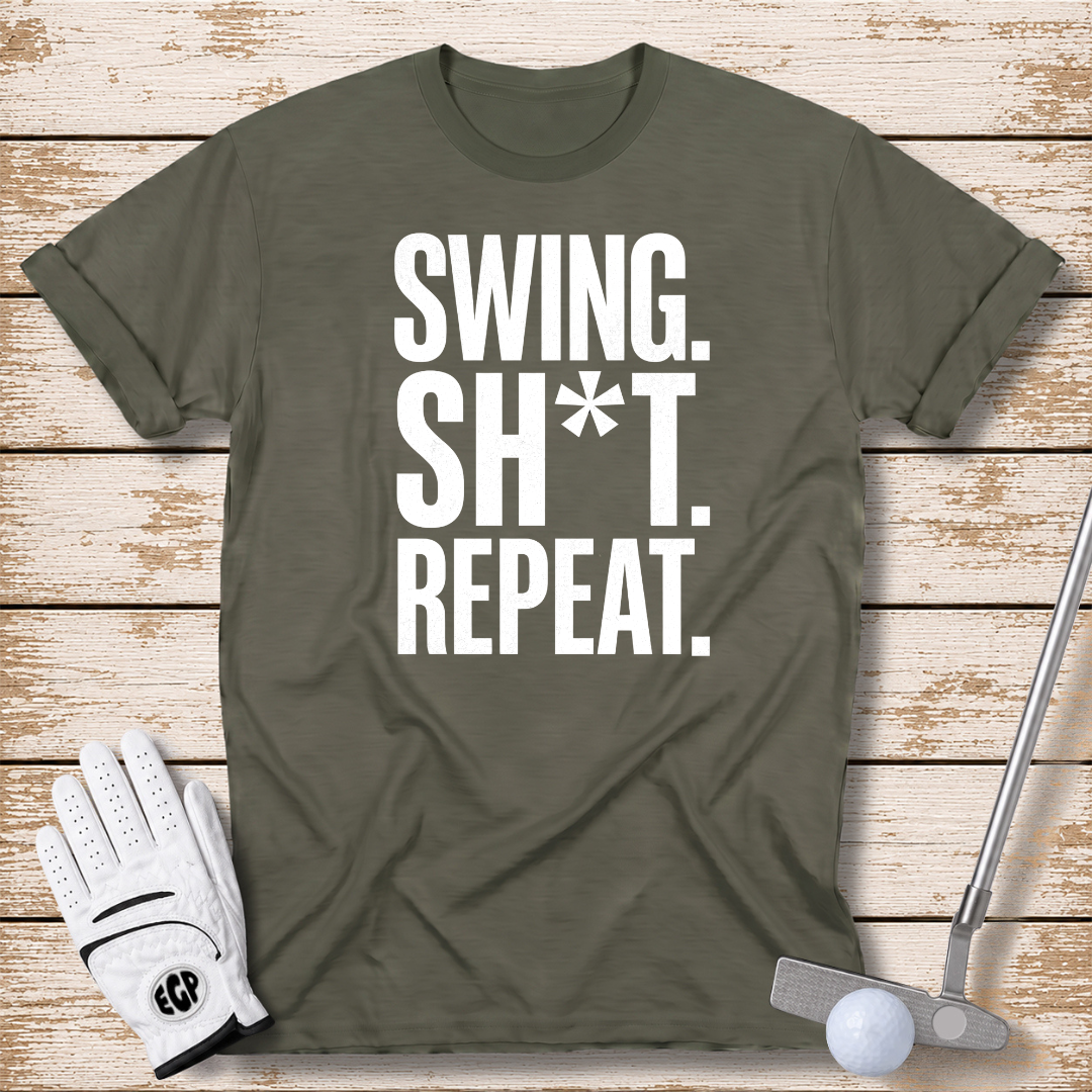 swing-sht-repeat-funny-golf-t-shirt-sport-military-green-color-elitegolfpros