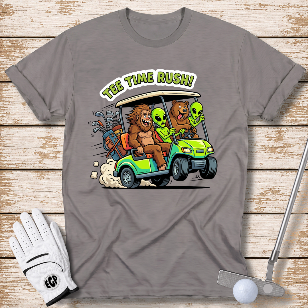 tee-time-rush-funny-cartoon-golf-t-shirt-sport-grey-color-elite-golf-pros