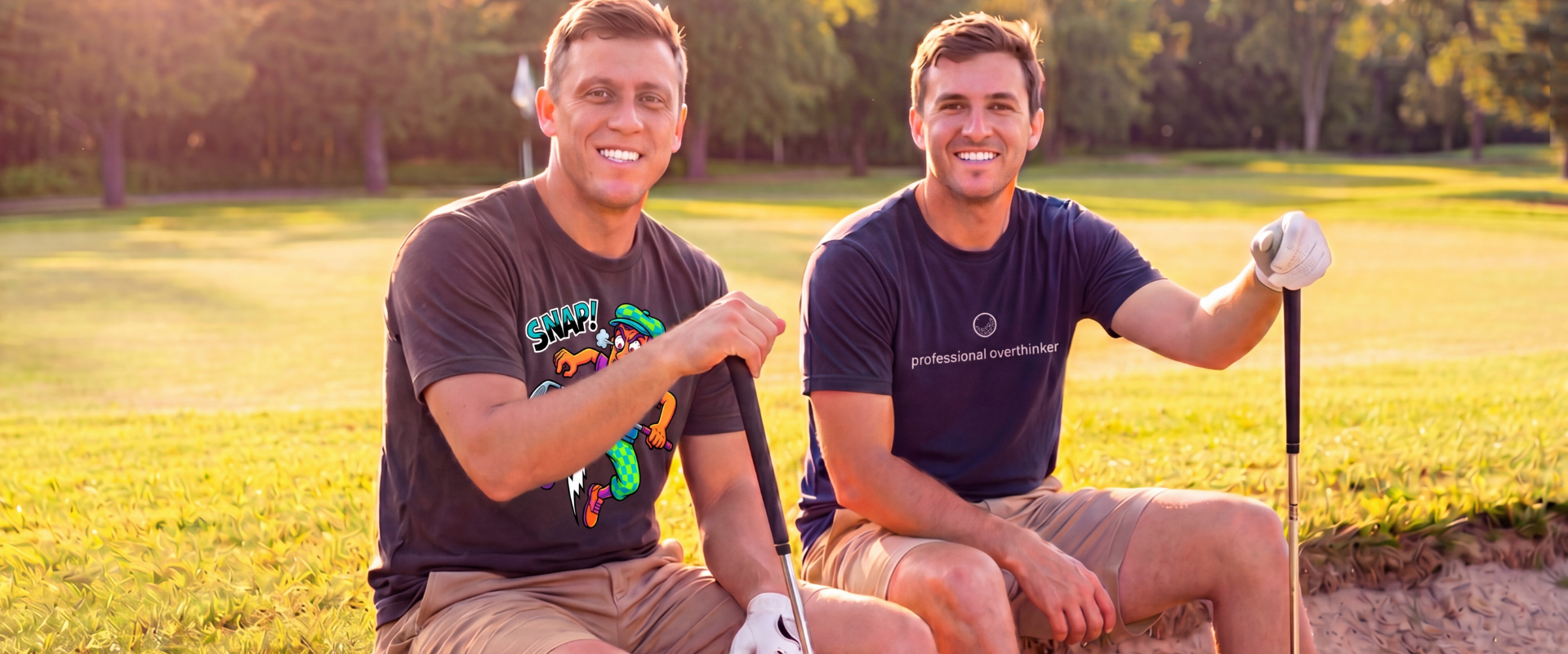 FUNNY GOLF T-SHIRTS AND GOLF GIFTS FOR SLICERS, OVERTHINKERS, THREE PUTTERS & WEEKEND LEGENDS