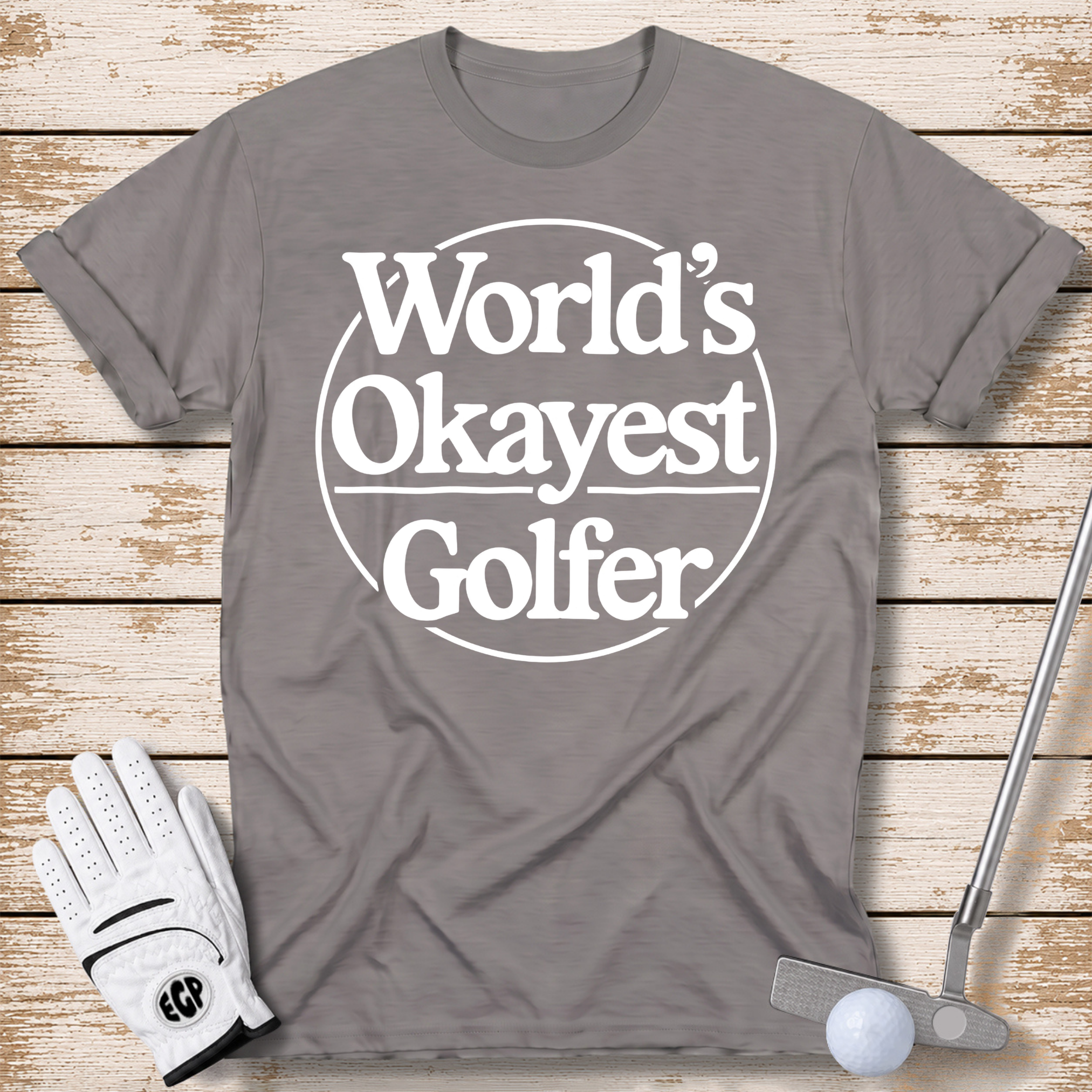 worlds-okayest-golfer-funny-golf-t-shirt-sport-grey-color-elitegolfpros